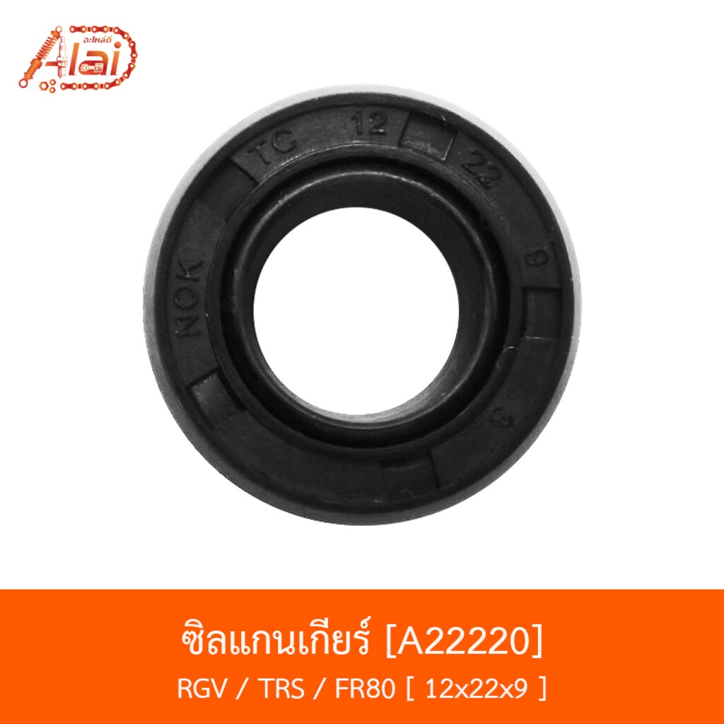 A22220 ซิลแกนเกียร์ 12x22x9 RGV / TRS / FR80 [BJN x AlaiD]