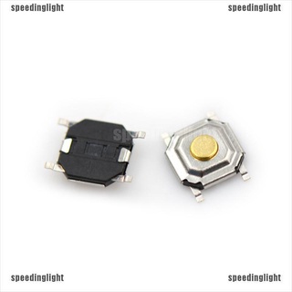 Slth ปุ่มสวิตช์เปิด ปิดไมโคร SMD 4pin ขนาด 4*4*1.5 มม. 20 ชิ้น