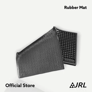JRL บาร์แมท ยางรองแก้ว แก้วตวง อุปกรณ์บาร์ แผ่นรองบาร์ ที่รองแก้ว 15x30/30x45/30x60/40x70 cm (สีดำ)