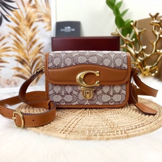 COACH STUDIO SHOULDER BAG 19 IN SIGNATURE JACQUARD (C7937)