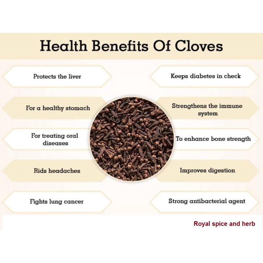 #Clove dry, #กานพลูแห้ง (เกรดเอ ไม่ผสมก้าน), 50 grams ราคา ถูกที่สุด ดีลบีเคเค แกลเลอรีภาพที่ 3
