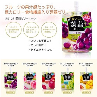 Tarami Low Calorie Konjac Jelly Drink 150ml เยลลี่รสผลไม้จากญี่ปุ่น