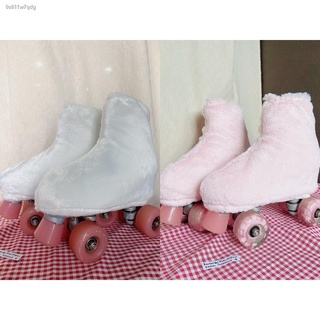 ดีลสุดฮอตice skates☫☑Cover skate ผ้าขนสั้น ขนยาว สำหรับคลุมรองเท้าสเก็ต ไอซ์สเก็ต โรเลอร์สเก็ต