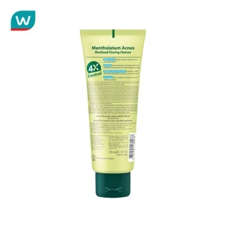 Mentholatum เมนโทลาทั่ม แอคเน่ส์ แบล็คเฮด เคลียร์ริ่ง คลีนเซอร์ 100 กรัม ขจัดสิวเสี้ยน สิวหัวดำ