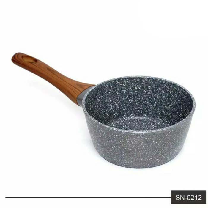 18 ซม. INDUCTION MARBLE SAUCE PAN INDUCTION MARBLE SN0212 ซอส PAN FRYING PAN PAN PAN