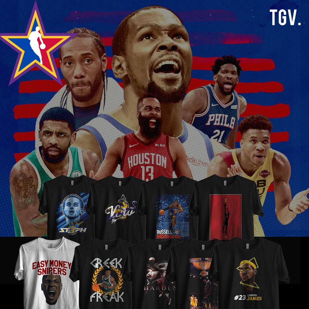 เสื้อยืด NBA STAR***