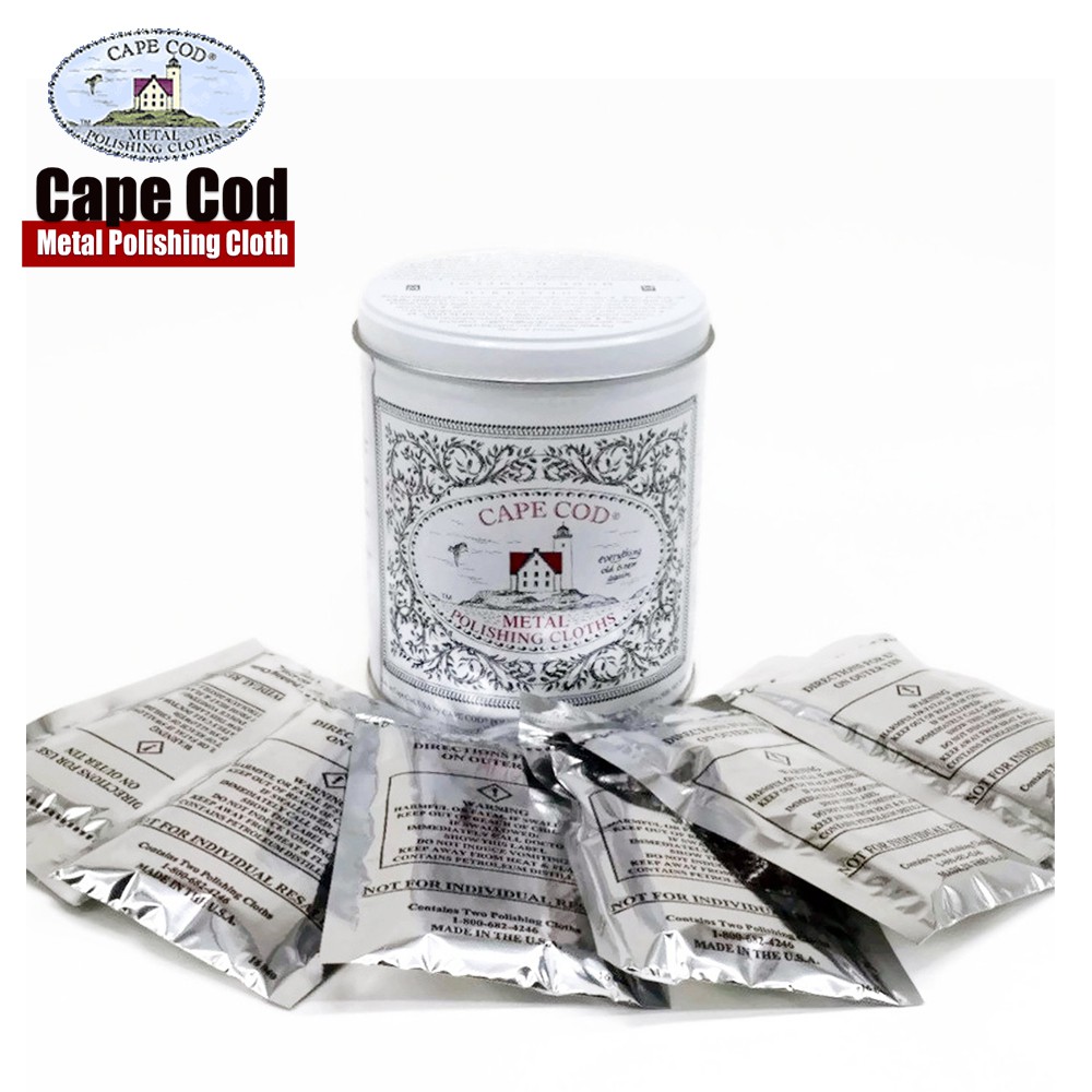 ¤❣▬Cape Cod Metal Polishing Cloth  ผ้าอาบน้ำยา เคปคอด(แบบซองแบ่งบรรจุ) จำนวน 1 ซอง บรรจุ 2 ผืน ผ้าสำ