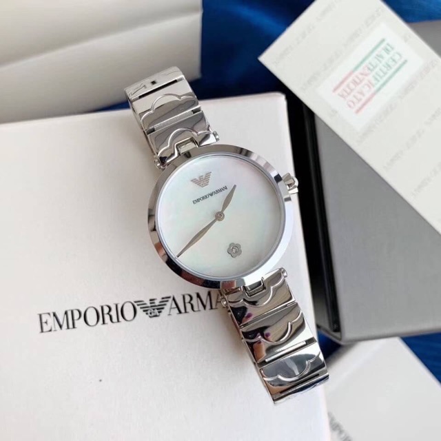 AR11235 Emporio Armani Quartz Watch with Stainless Steel Strap