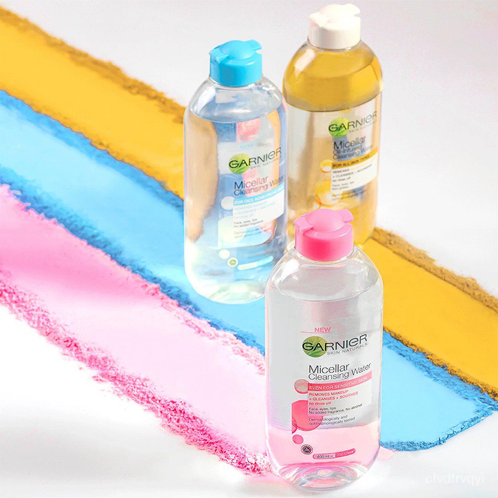 การ์นิเย่ ไมเซล่า ออยล์-อินฟิวส์ คลีนซิ่ง วอเตอร์ 400มล x2 PQ7d