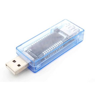 เครื่องตรวจจับแรงดันไฟฟ้า แบบชาร์จ usb และโวลต์มิเตอร์