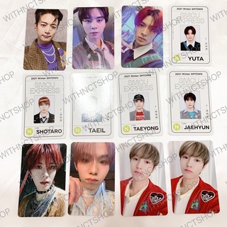 การ์ด SMCU การ์ด NCT Universe Jewel Photocard smtown express