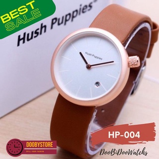 Hush Puppies นาฬิกาข้อมือ ทรงกลม น่ารัก สําหรับผู้หญิง EST1958