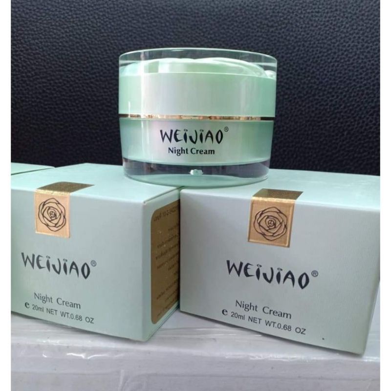 ครีมเหว่ยเจียว WEIJIAO🌃ครีมกลางวันและกลางคืนของแท้💯 ขนาด20กรัม - รูปที่ 2