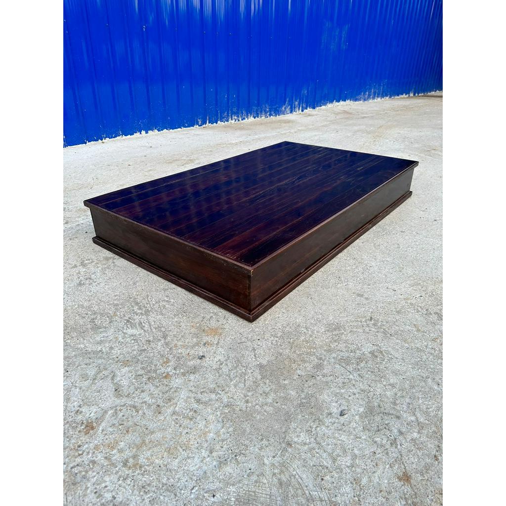 ฐานวางพระขนาดใหญ่ วางโซฟา ฐานโต๊ะหมู่บูชา ขนาด 90x150x20 ซม ทำสีประกอบสำเร็จ พร้อมใช้งานตีทึบรอบด้าน