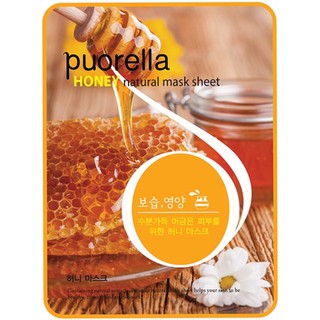 Puorella HONEY natural mask sheet เหมาะสำหรับผิวที่เป็นสิว