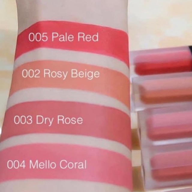 ∞𝐓𝐡𝐞 𝐙𝐨𝐨𝐦∞ 𝗦𝗔𝗟𝗘 ลิปครีมมี่แมท 4 สีใหม่ สีสวยหวาน ละมุน ติดทน ไม่ตกร่อง