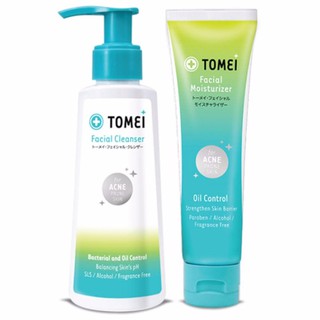 Tomei Facial Cleanser + Moisturizer [แพ็คคู่]