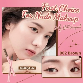 Pinkflash Ohmypinkflash ดินสอเขียนขอบตากันน้ําติดทนนาน 2 สี