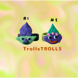 แหวนปั้น Chunky ring รุ่น Trolls TROLLS