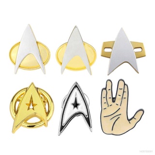 Star Trek Communicator เข็มกลัดอัลลอยด์สําหรับแต่งคอสเพลย์ Chd#