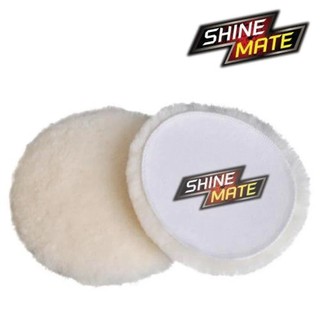 SHINE MATE ขนแกะขัดสีรถ ขนาด 6 นิ้ว รุ่น ออสเตรเลีย เครื่องขัดระบบโรตารีเท่านั้น