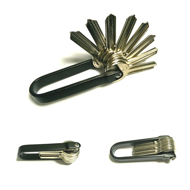 Aluminum clearance key ring