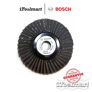 BOSCH จานทรายซ้อนหลังอ่อน P80 ขนาด 4 นิ้ว (ขัดเหล็ก)