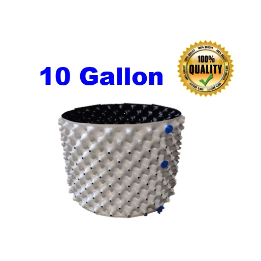 Air Pot (10 Gallon) สีขาว และ สีดำ กระถางแอร์พอทปลูก420 สำหรับปลูกกัญชา