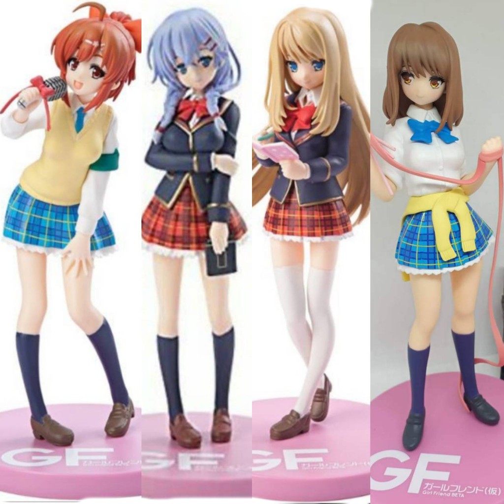 (ของแท้​/มือ1/มือ2/อะไหล่​) ⭐ SEGA Girlfriend Beta Akane Sakurai,Fumio Murakami Figure โมเดล เกิลเฟร