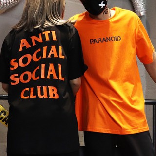 B100 เสื้อยืด Anti Social Club X Undefeated (Paraniod) Unisex