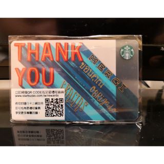 Starbucks Gift Card Taiwan 2018 " THANK YOU 2018 "