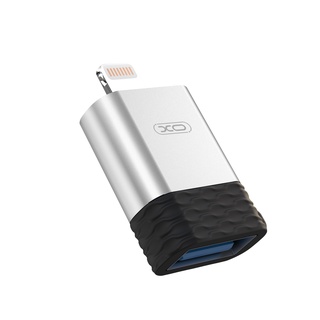 หัวแปลง USB XO NB186 OTG ตัวแปลงไอโฟน อุปกรณ์แปลงจาก ไอโฟน เป็น USB สายแปลงไอโฟน ตัวแปลงไอโฟน ตัวแปลงUSB