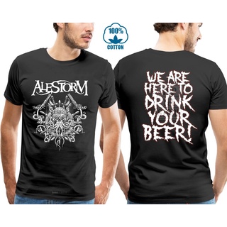 [S-5XL] 【เสื้อผ้าปาร์ตี้】เสื้อยืด พิมพ์ลาย Alestorm Christopher Bowes S M L Xl 2Xl 3Xl Gloryhammer 012769 Gildan เสื้อยื