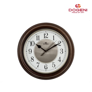 DOGENI นาฬิกาแขวนไม้ Wooden Wall Clock รุ่น WMW001DB