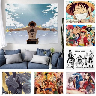 【READY STOCK】One Piece Anime ผ้าแขวนผนัง ลายการ์ตูนวันพีช สำหรับติดผนังห้องนอน