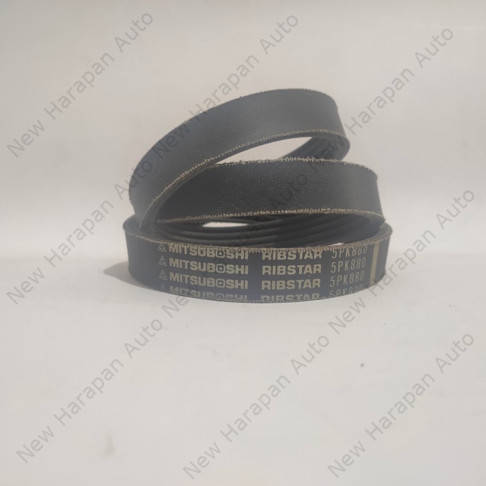 สายพานพัดลม 5PK880 Mitsuboshi พัดลม/Van/V เข็มขัดซี่โครง Ritbelt Fanbelt Corolla Twincam