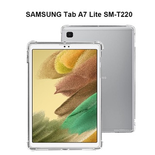 กรณี Samsung Galaxy Tab A7 Lite 8.7" SM-T220 2021 Shell TPU Airbag case Transparent Protection cover