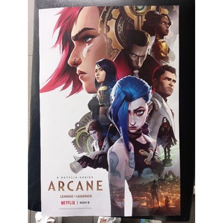 โปสเตอร์หนัง ซีรีส์ติดผนัง ARCANE