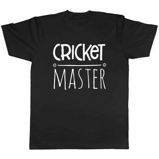 เสื้อยืด พิมพ์ลาย Cricket Masters Good สไตล์คลาสสิก สําหรับวันเกิด