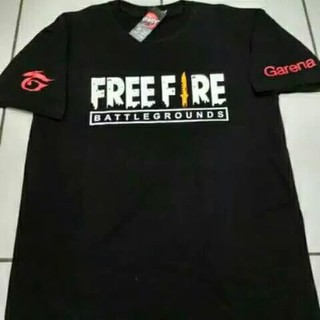 เสื้อยืด ลาย Combed 30S DISTRO FREE FIRE BATTLEGROUNDS + GARENA