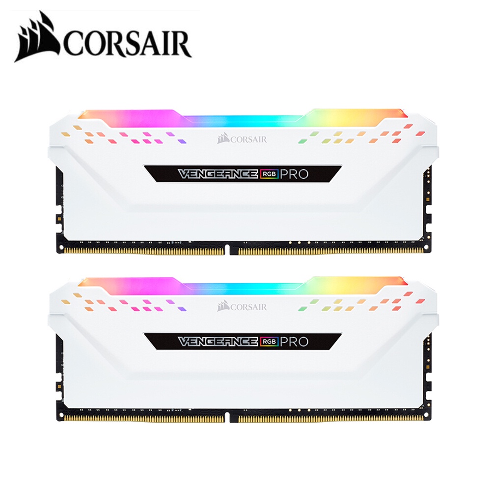 CORSAIR VENGEANCE RGB RT 32GB (2x16GB) DDR4 3600 (PC4-28800) C18 1.35V Desktop Memory