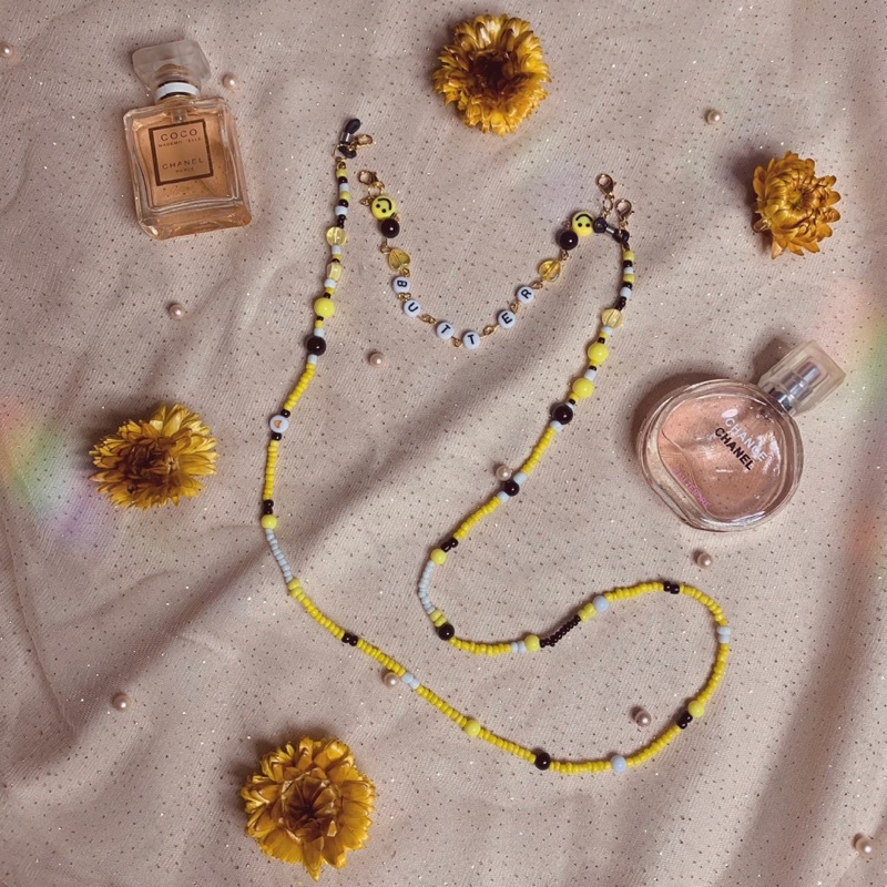 Bts Butter Merch - BTS สายคล้องแว่นตา และหน้ากากอนามัย และตัวเชื่อมต่อ