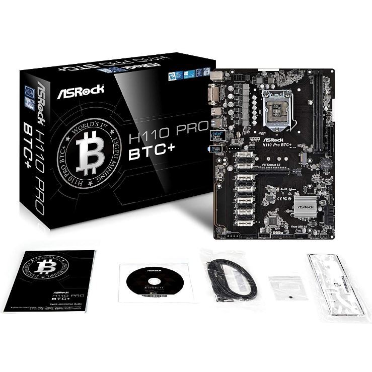 asrock h110 pro btc+ amd