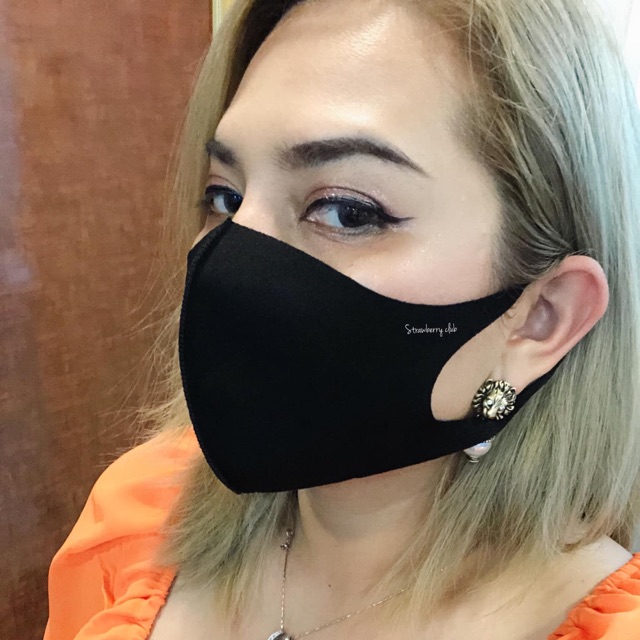 Mask สีดำ (ราคายกโหล)
