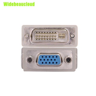 | B | อะแดปเตอร์แปลงวิดีโอ 15 Pin Vga Female To 24 + 1 Pin Dvi-D Male สําหรับพีซี