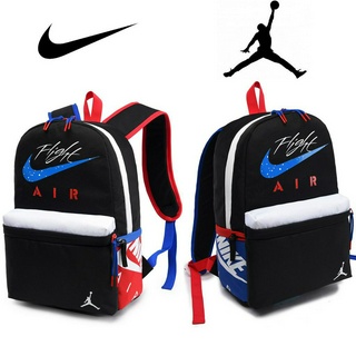 Nike backpack aj student schoolbag men and women sports and leisure lightweight rucksack