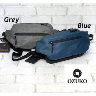 🎊💖🌇🚜@1,030.-📍(ลดพิเศษ 7 %) 💯 🛒🛒Big Discount 2022🛒🛒OZUKO WATERPROOF MEN WAIST BAG FUNNY PACK