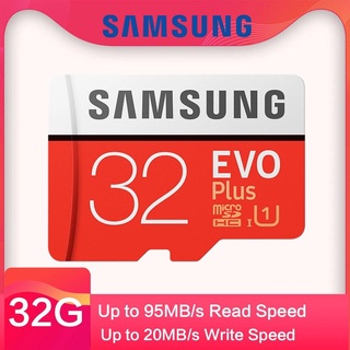 SAMSUNG Micro SD Card 32GB EVO Plus Flash Memory Card 64GB 128GB 256GB 512GB Class 10 UHS-I High Speed Microsd TF