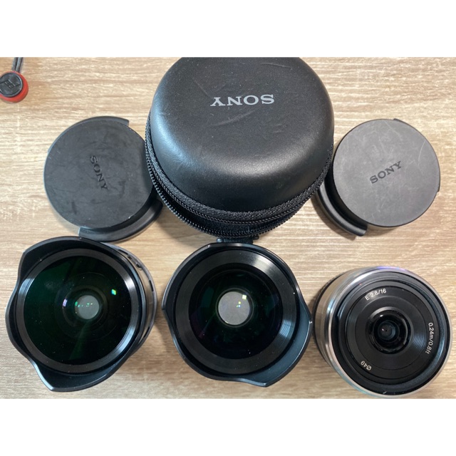 Sony 16mm 2.8 / fish eye vcl-ecf1 / ultra wide vcl-ecu1