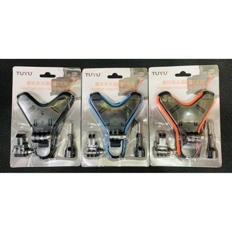 TUYU แท้ สายรัดคาง ติดหมวก สำหรับ หมวกกันน็อคทุกรุ่น เต็มใบ ใช้ได้กับ Eken/Gopro/กล้องแอคชั่นทุกรุ่น thumbnail 6